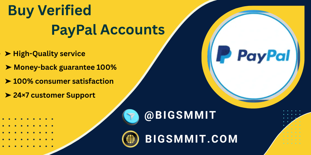 Buy Verified PayPal Accounts